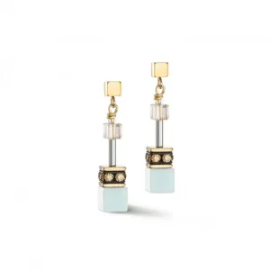 GeoCUBE® Iconic Precious Multicolour Gentle Earrings 4905/21-1576 Coeur De Lion Jewellery