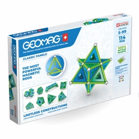Geomag - Green Recycled Plastic Panels 114 Pieces