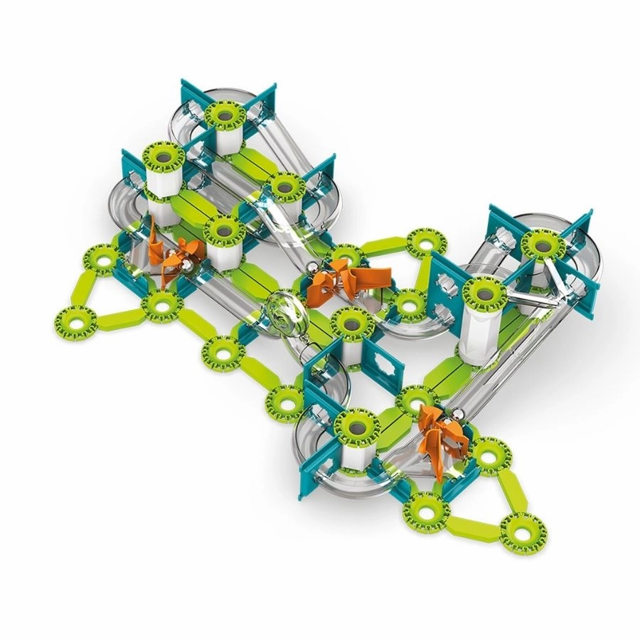 Geomag - Mechanics Gravity Recycled: Race Track Recycled Plastic 67 Pieces
