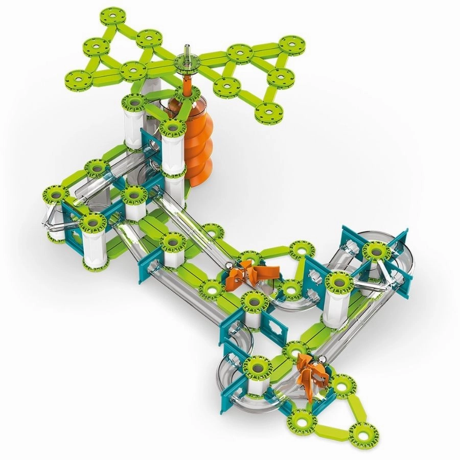 Geomag - Mechanics Gravity Recycled: Race Track Recycled Plastic 67 Pieces