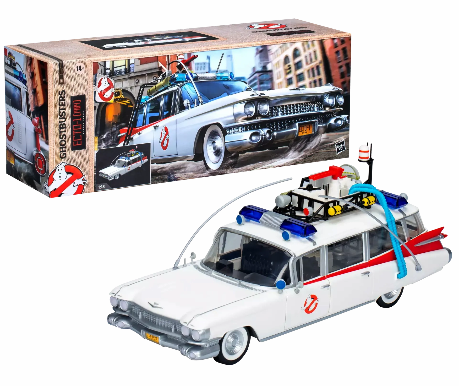 Ghostbusters Plasma Series Ecto-1 (1984) Action Figure Vehicle Replica