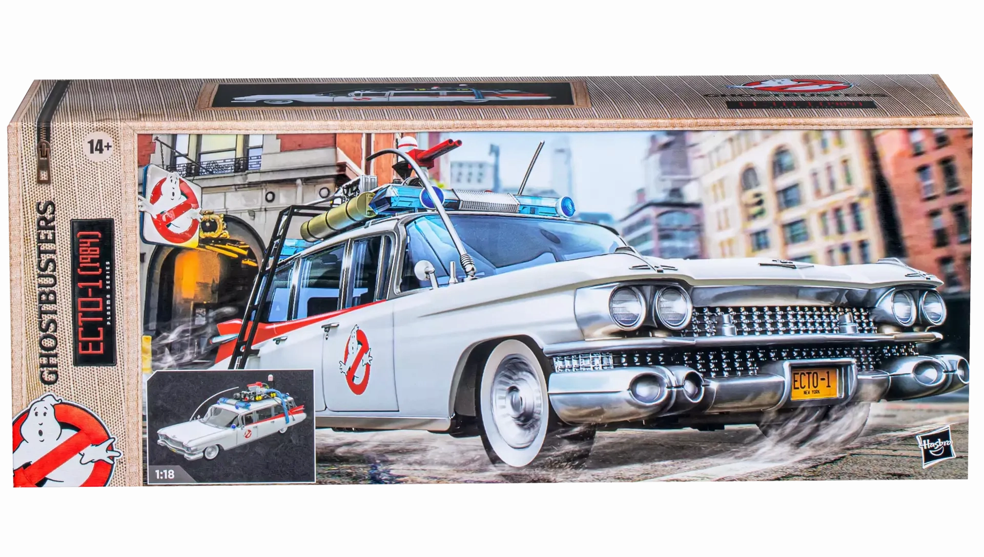 Ghostbusters Plasma Series Ecto-1 (1984) Action Figure Vehicle Replica