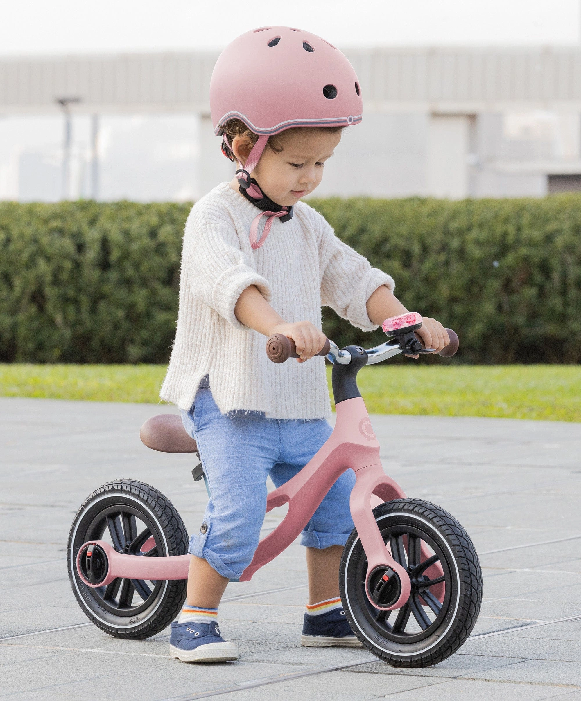 Globber Go Bike Elite Air - Pastel Pink