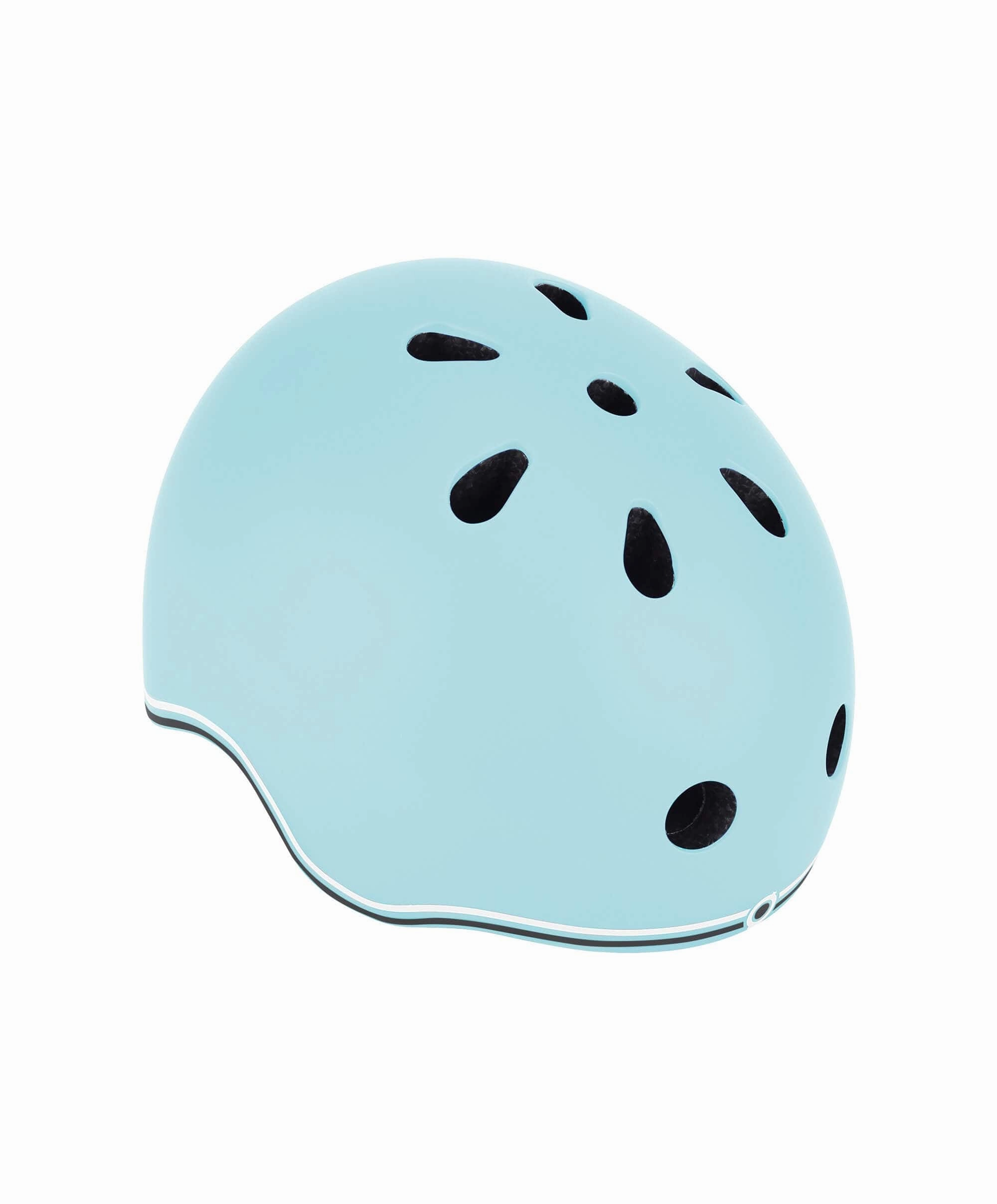 Globber GO-UP Lights Helmet - Pastel Blue