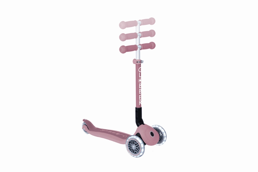 Globber Junior Foldable Lights ECOLOGIC - Berry