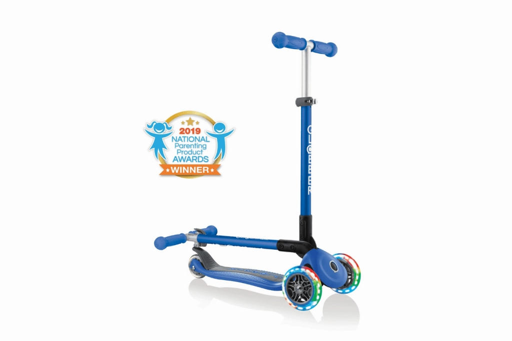 Globber Primo Foldable Scooter with Lights