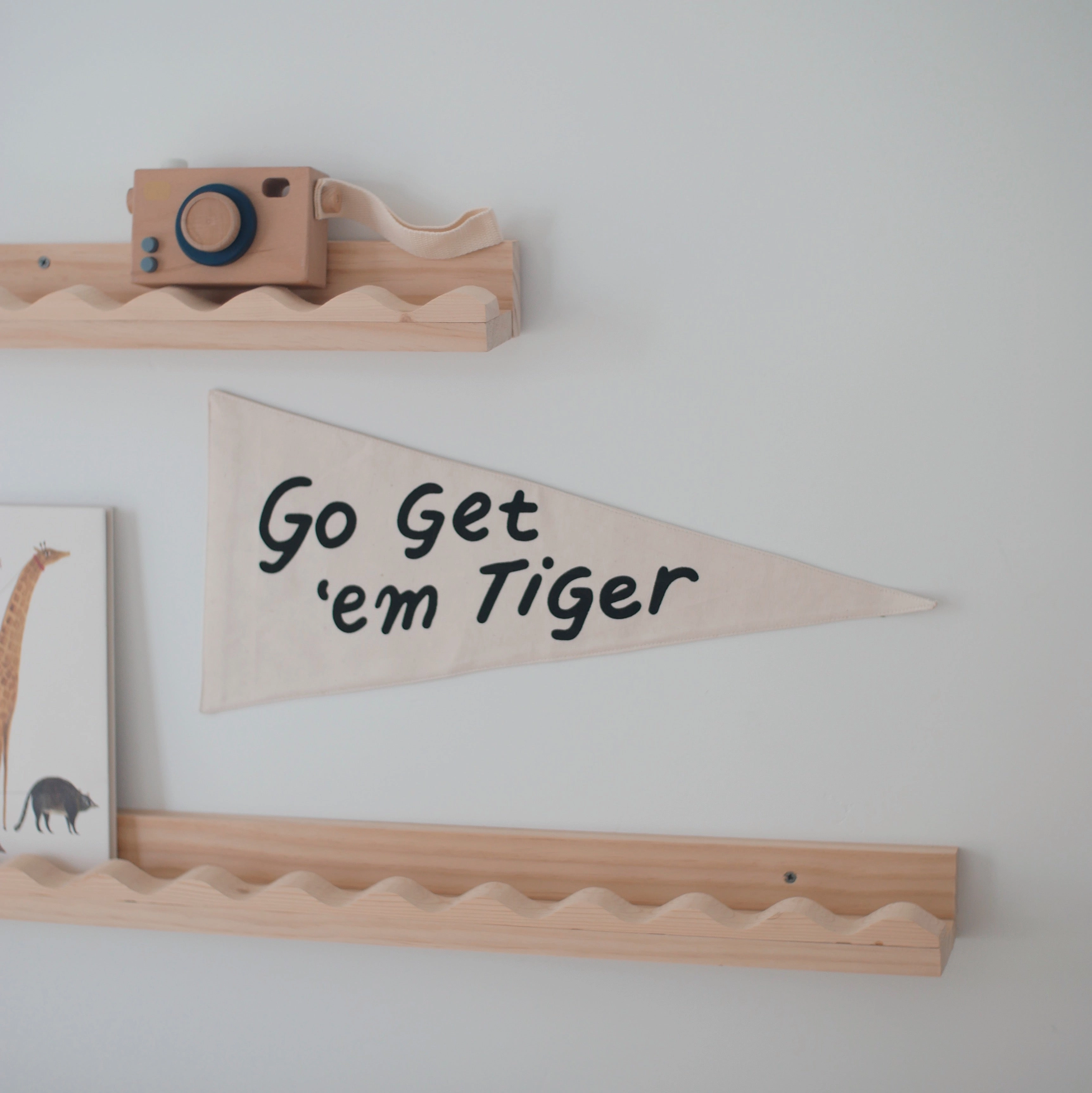 Go Get 'Em Tiger Pennant