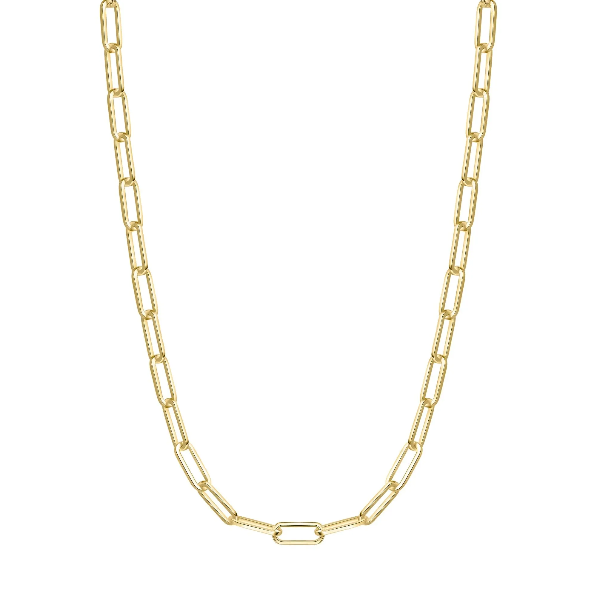 Gold Medium Chain Necklace N062-05G Ania Haie Jewellery