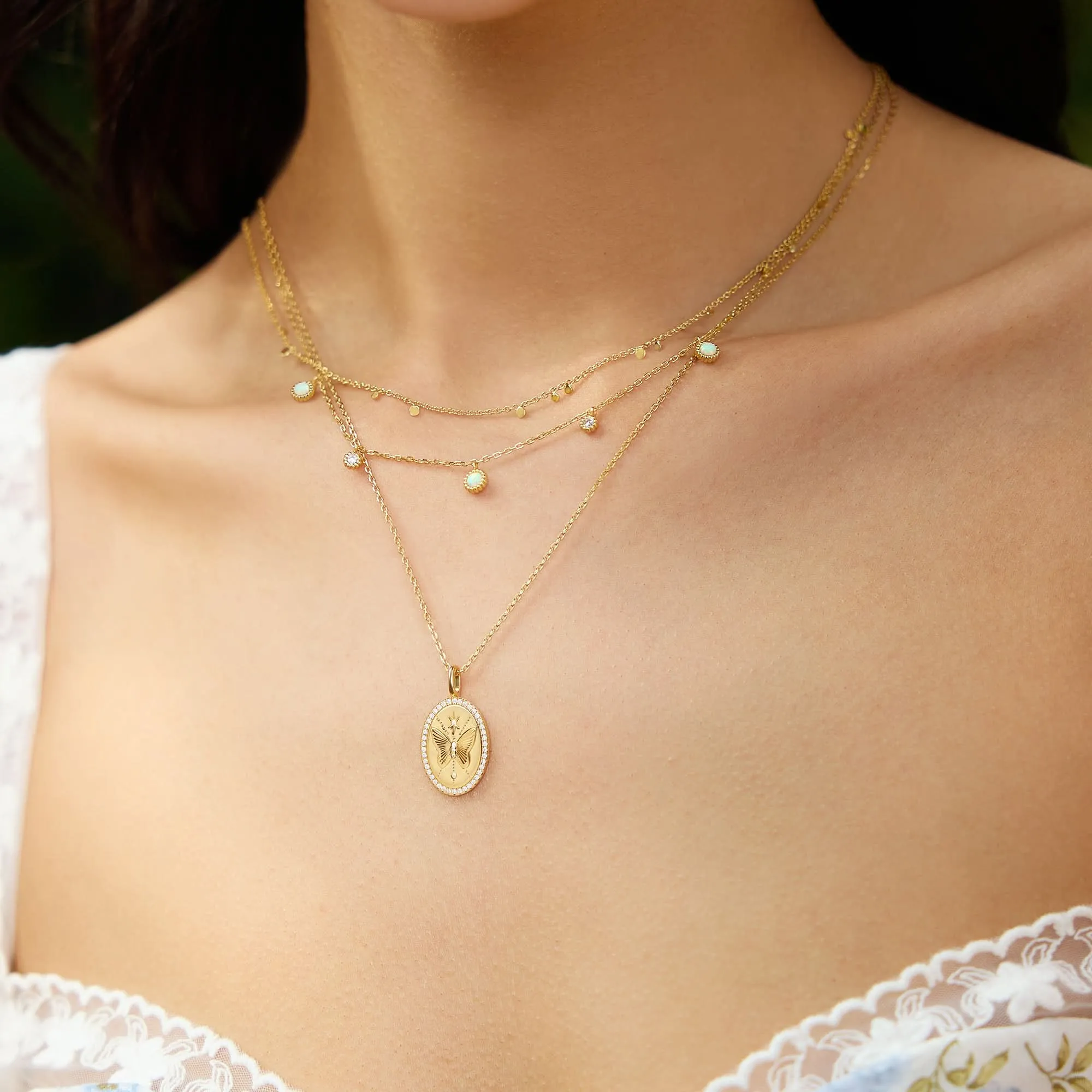 Gold Sweetheart Necklace N064-02G Ania Haie Jewellery