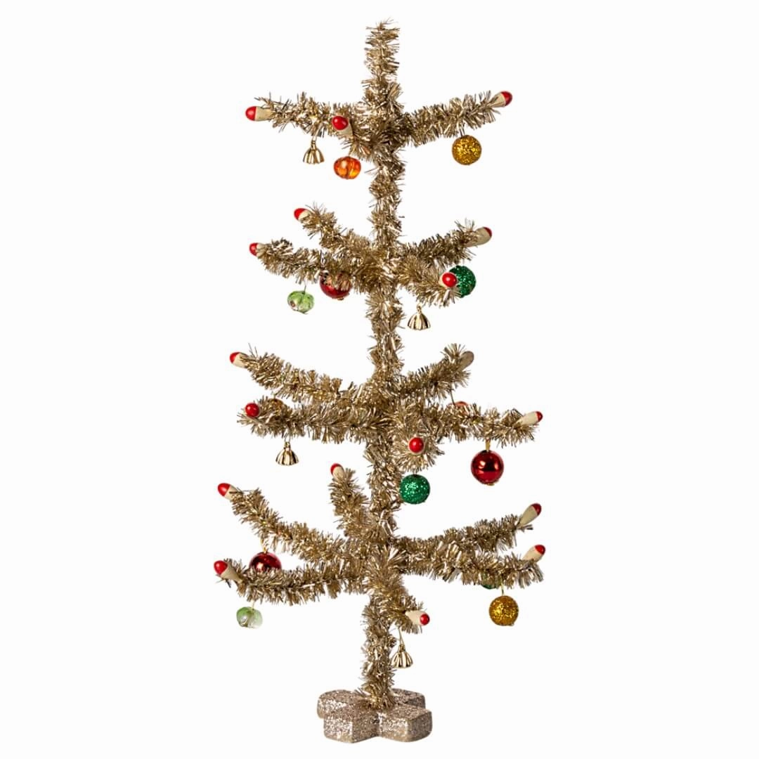 Golden Christmas Tree