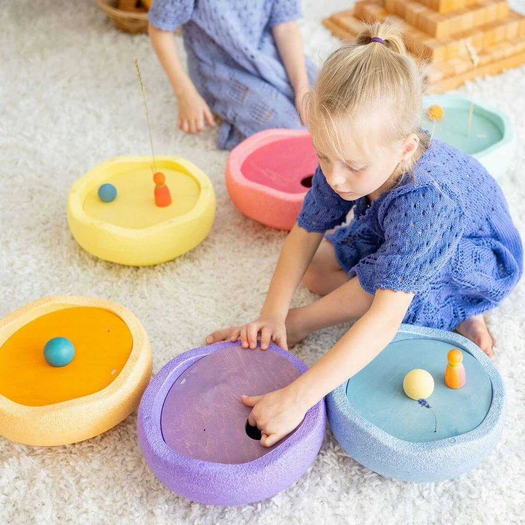 Grimm's x Stapelstein Rolling Discs - Pastel