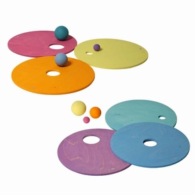 Grimm's x Stapelstein Rolling Discs - Pastel