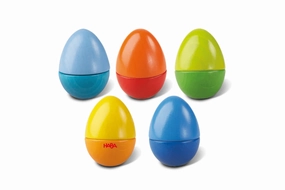Haba Set of 5 Wooden Musical Eggs