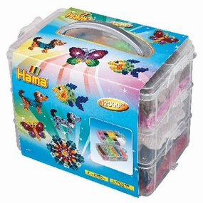 HAMA Storage Box Small incl. 12.000 Beads   3 Pegboads