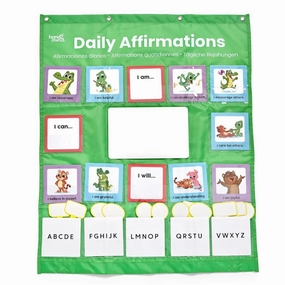 Hand2mind - Daily Affirmations Pocket Chart