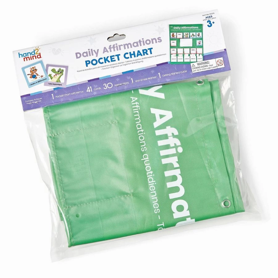 Hand2mind - Daily Affirmations Pocket Chart