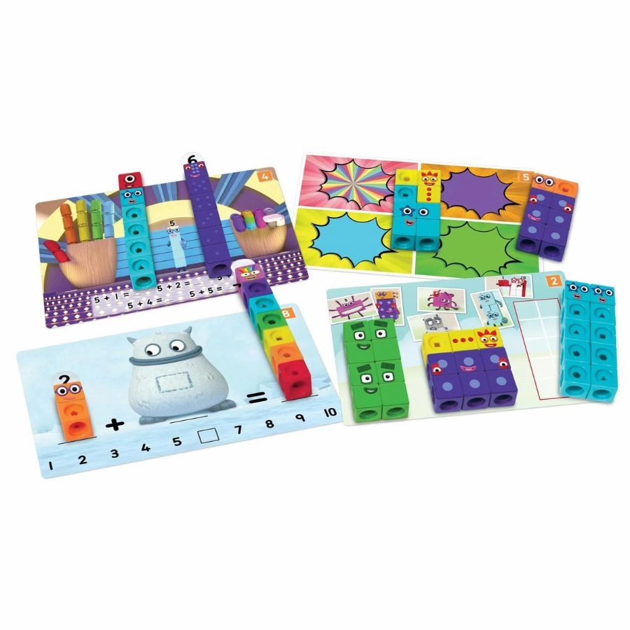hand2mind - Numberblocks MathLink Cubes 1-10 Activity Set