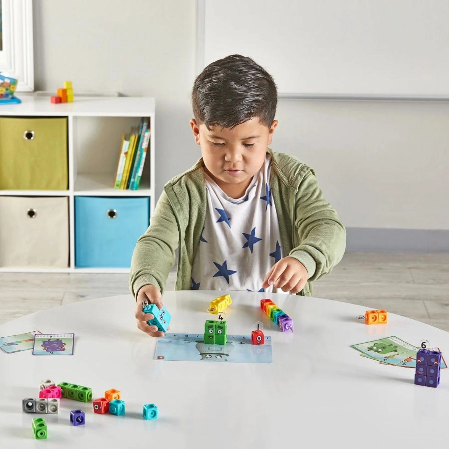 hand2mind - Numberblocks MathLink Cubes 1-10 Activity Set