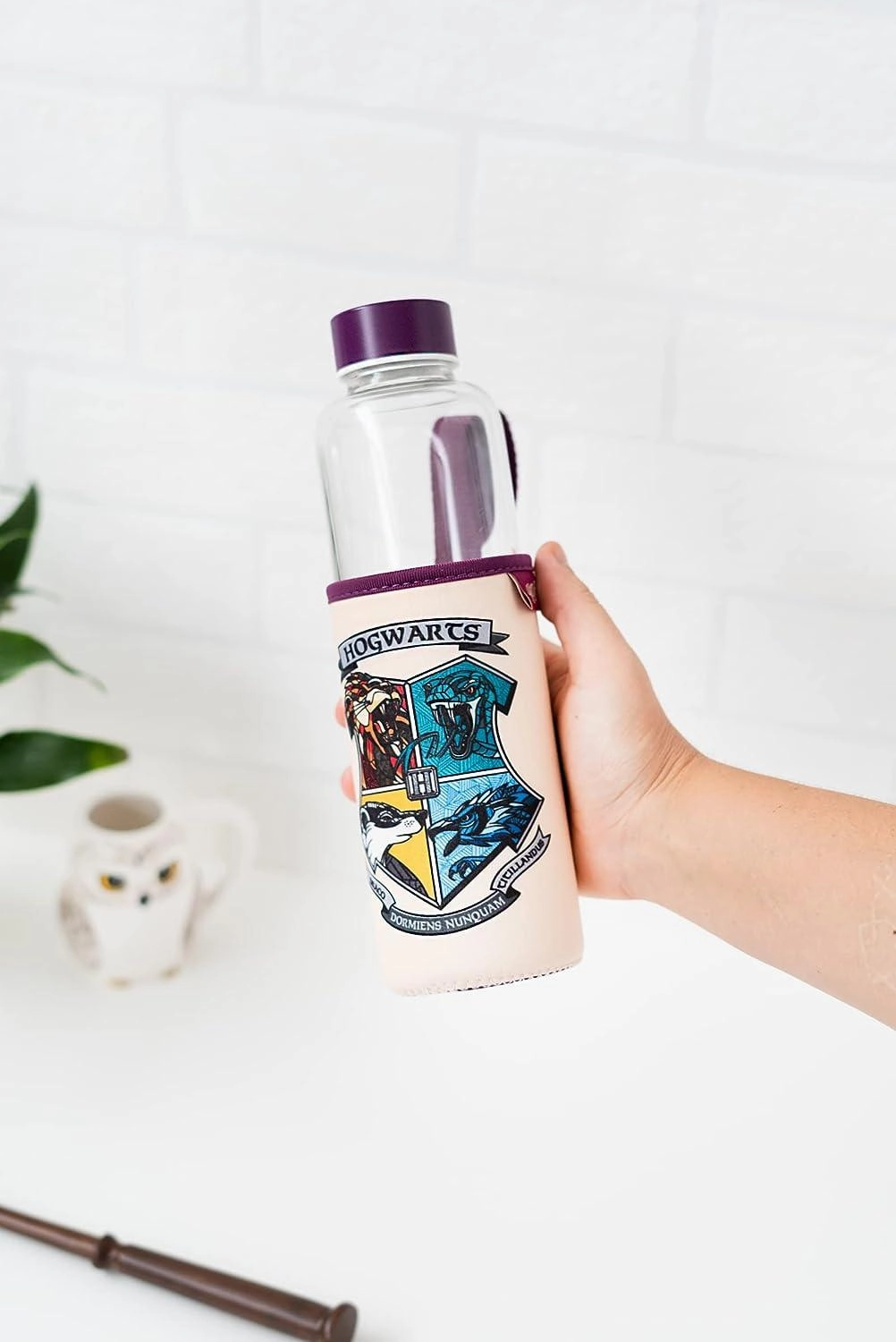 Harry Potter Glass Bottle 500ml