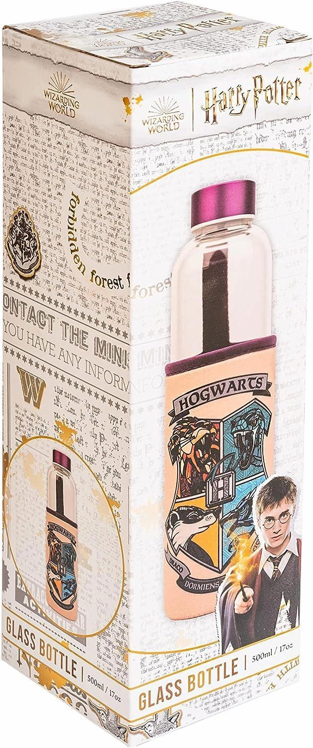 Harry Potter Glass Bottle 500ml