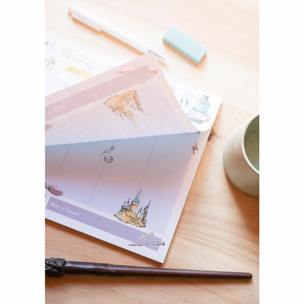 Harry Potter Glasses Weekly Planner Notepad A4