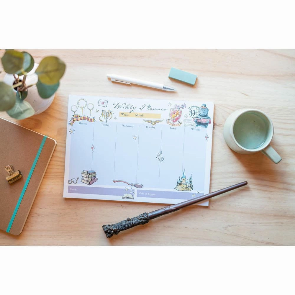 Harry Potter Glasses Weekly Planner Notepad A4