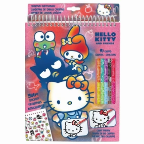 Hello Kitty Creative Colouring Sketchbook