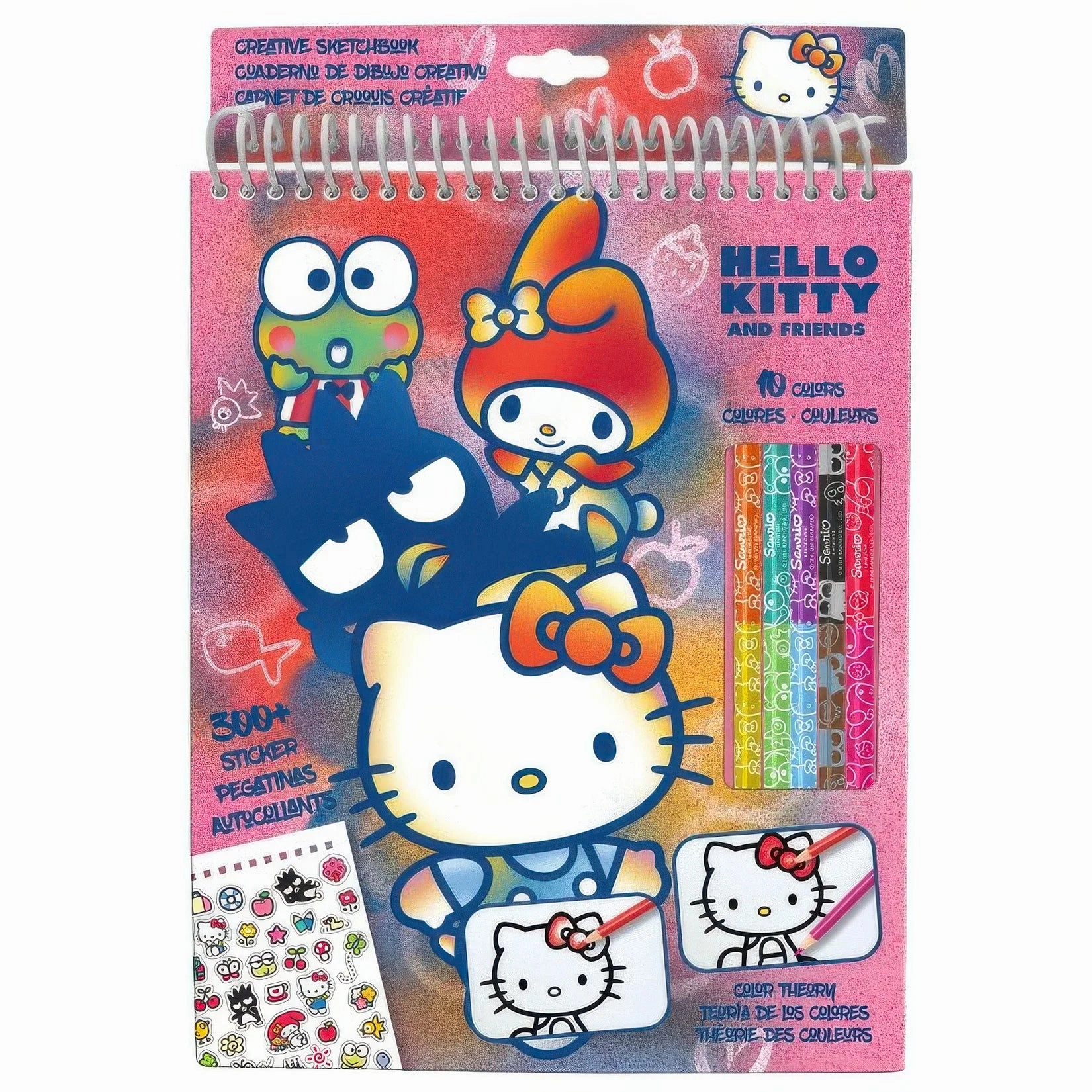 Hello Kitty Creative Colouring Sketchbook
