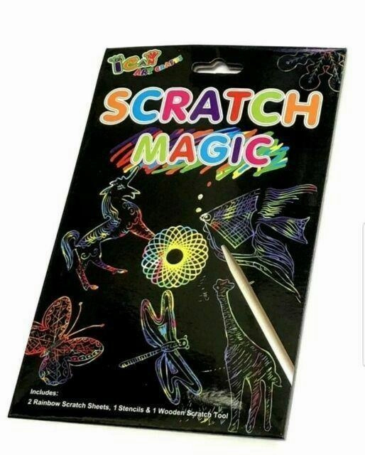 Henbrandt S51 473 Magic Colour Scratch Set - 8 Pieces