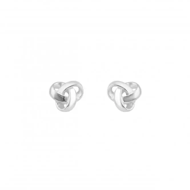 Heritage Knot Stud Earrings 4482HP Dew Jewellery