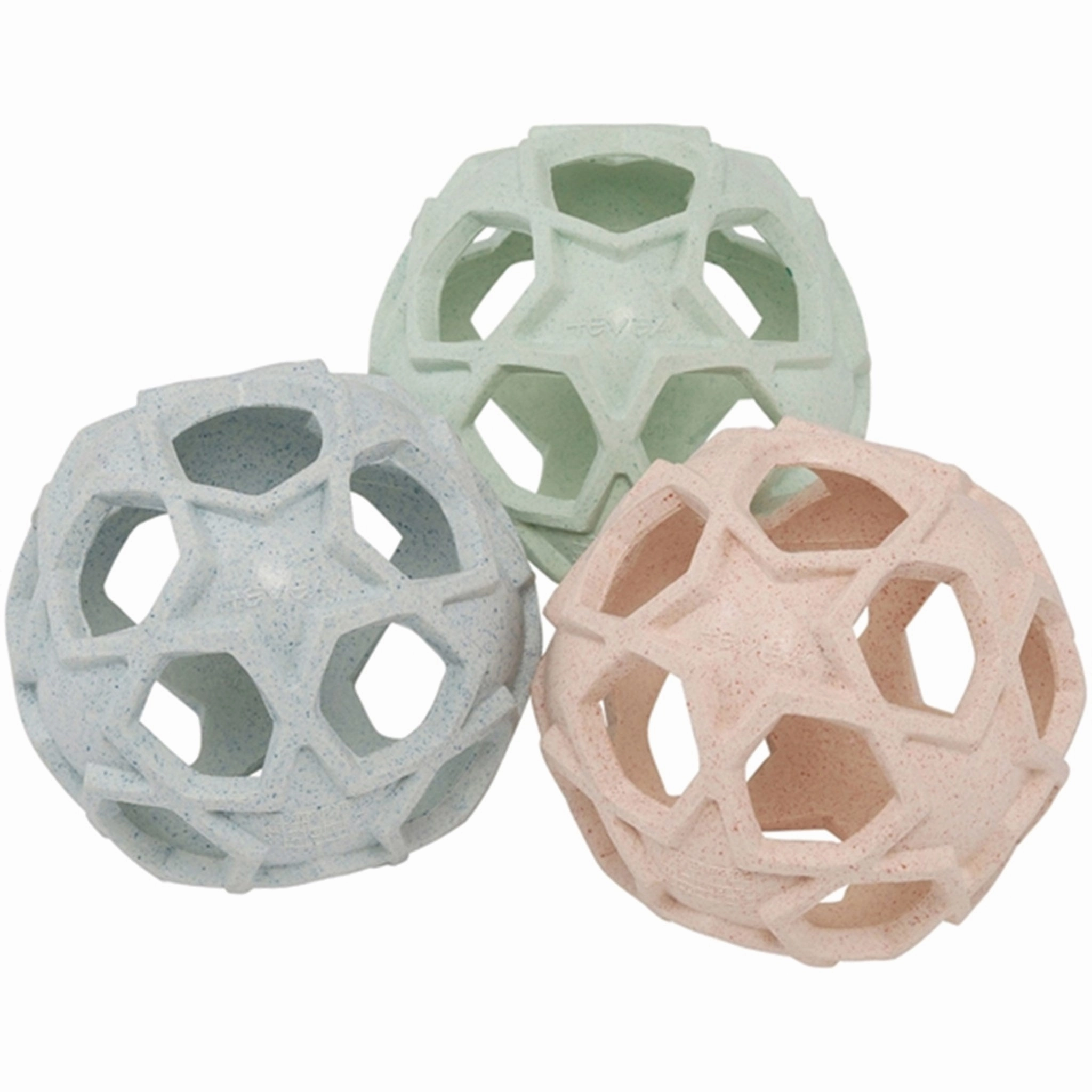 Hevea Ball Upcycled Mint Stars
