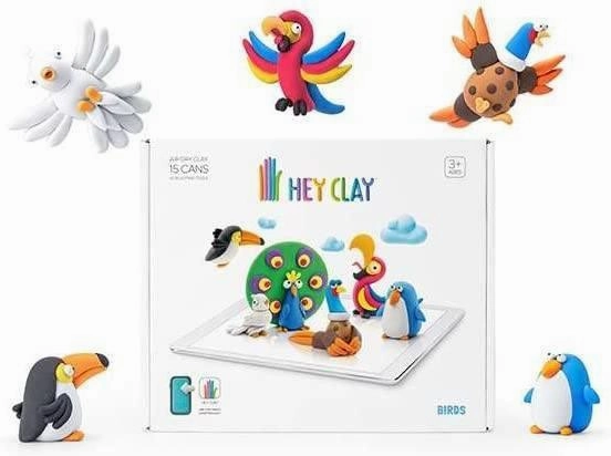 Hey Clay Birds Set