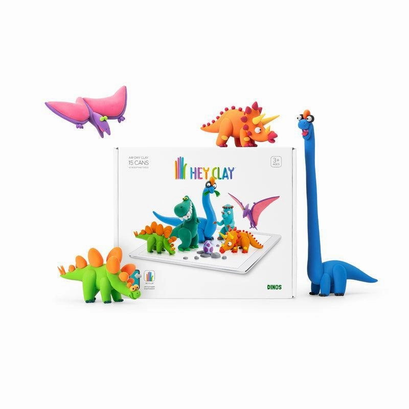 Hey Clay Dinos Set