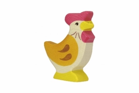 Holztiger Hen (Standing)