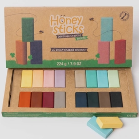 Honeysticks 16 Block-Shaped Crayons
