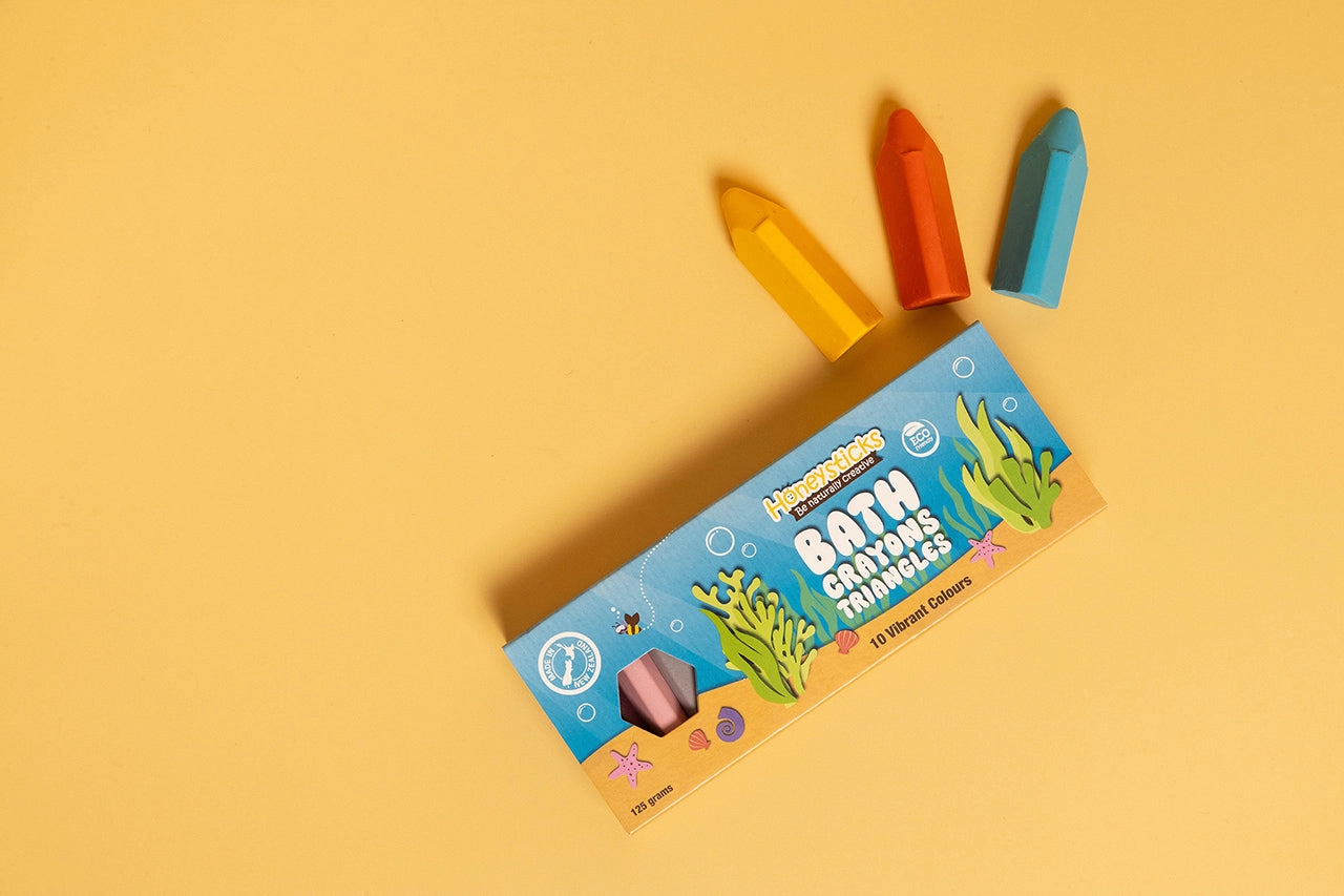 Honeysticks Bath Crayon Triangles