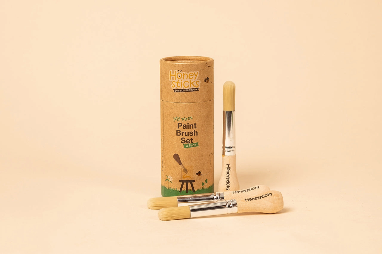 Honeysticks My First Paint Brush Set - 3 Pack