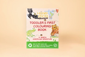 Honeysticks Toddlers First Coloring Book - A North American Adventure