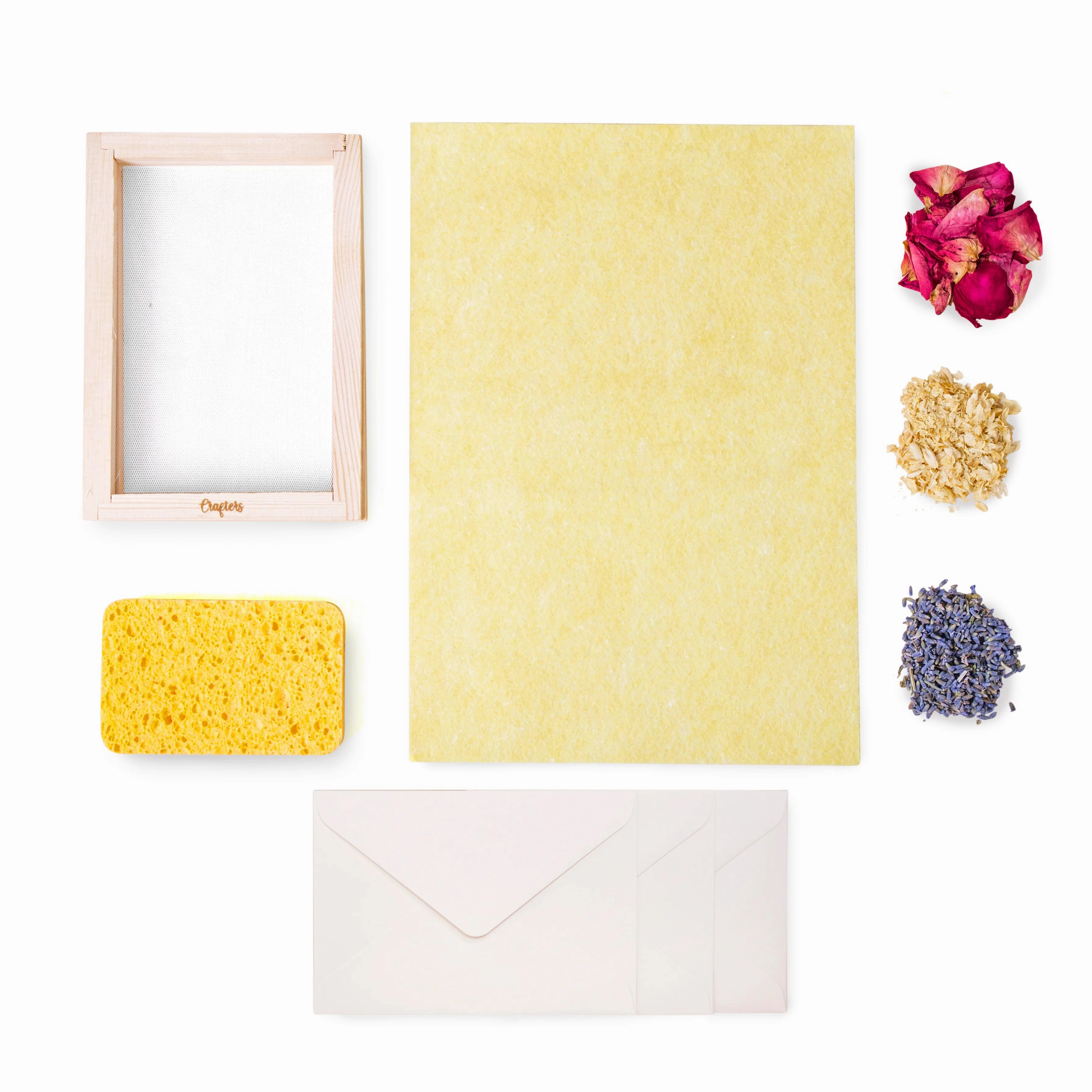 Huckleberry Crafters Flower Paper Kit