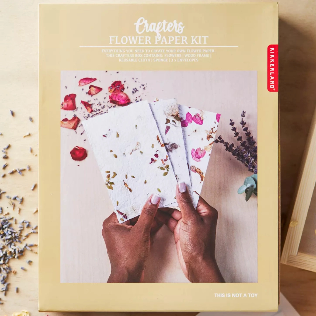 Huckleberry Crafters Flower Paper Kit