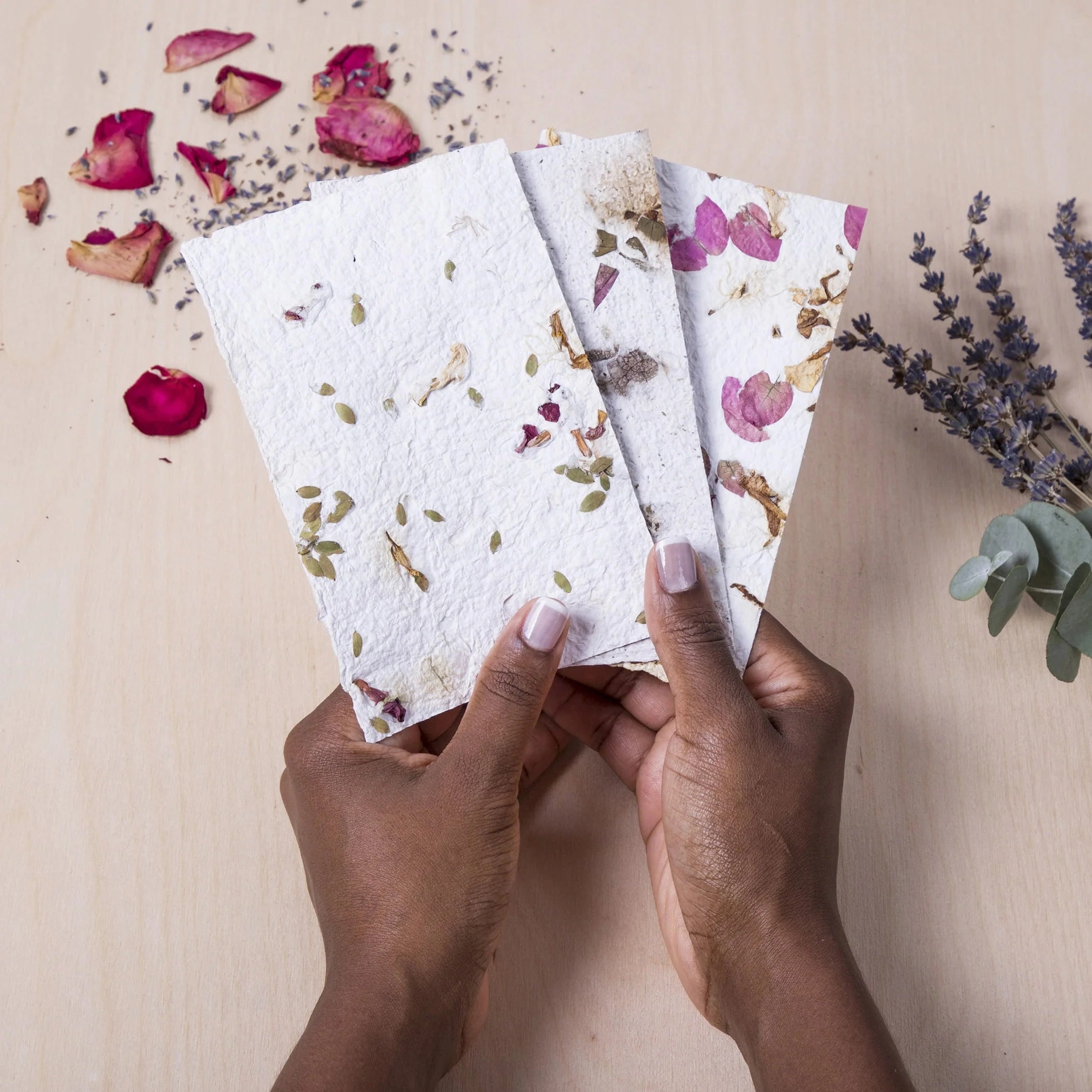Huckleberry Crafters Flower Paper Kit