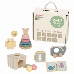 Jabadabado Play And Learn Box - 6-12 Months