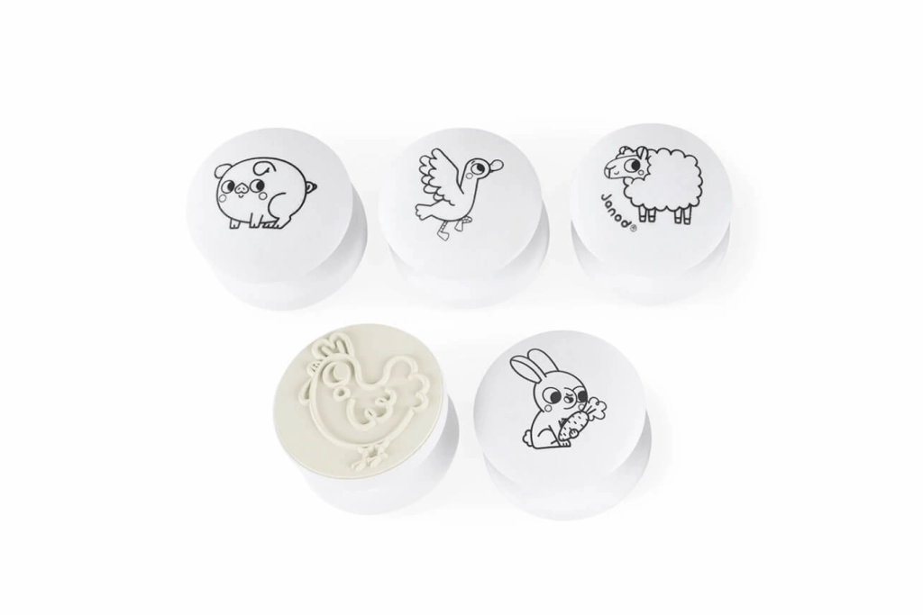 Janod Farm Stamp Set