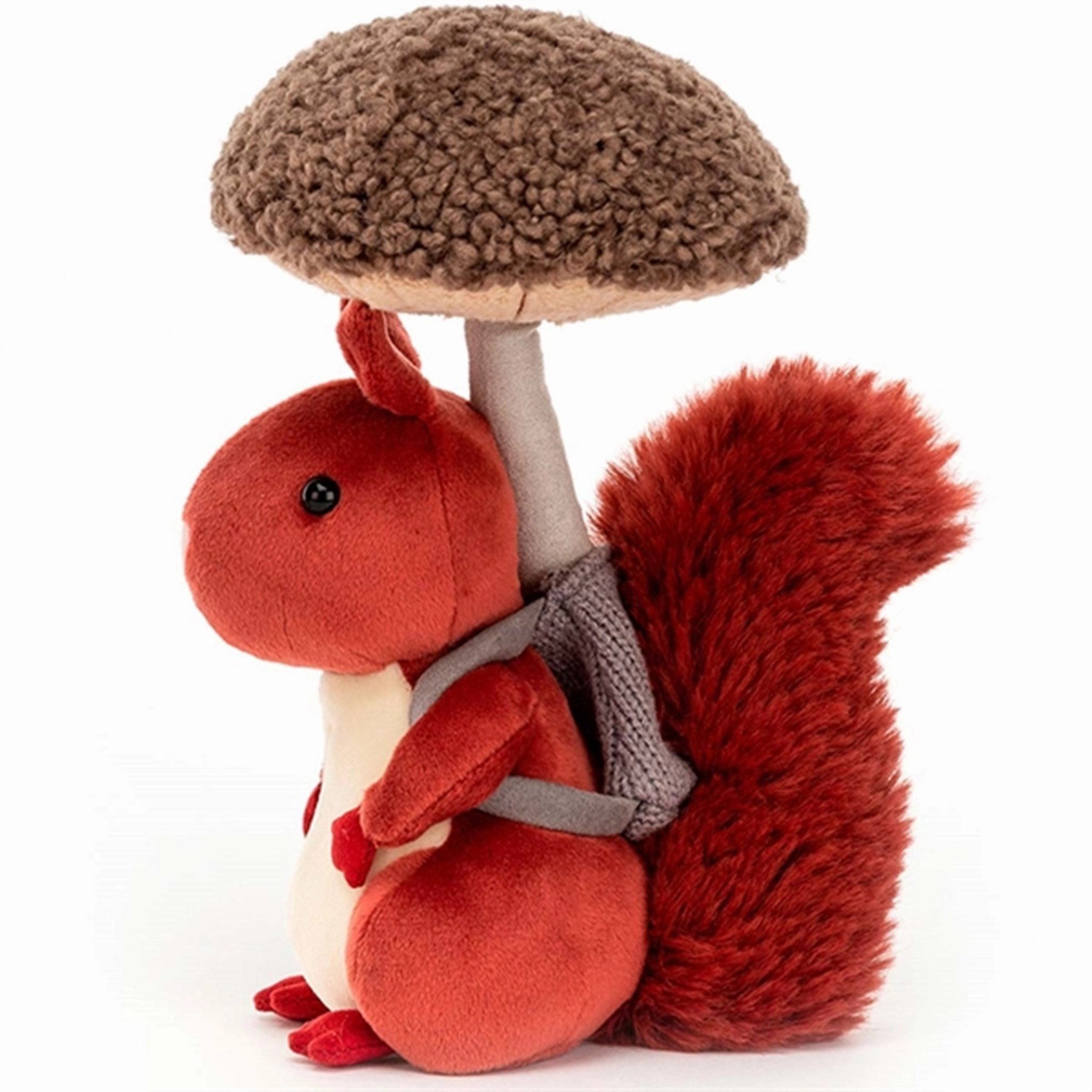 Jellycat Garden Fungi Forager Squirrel 20 cm