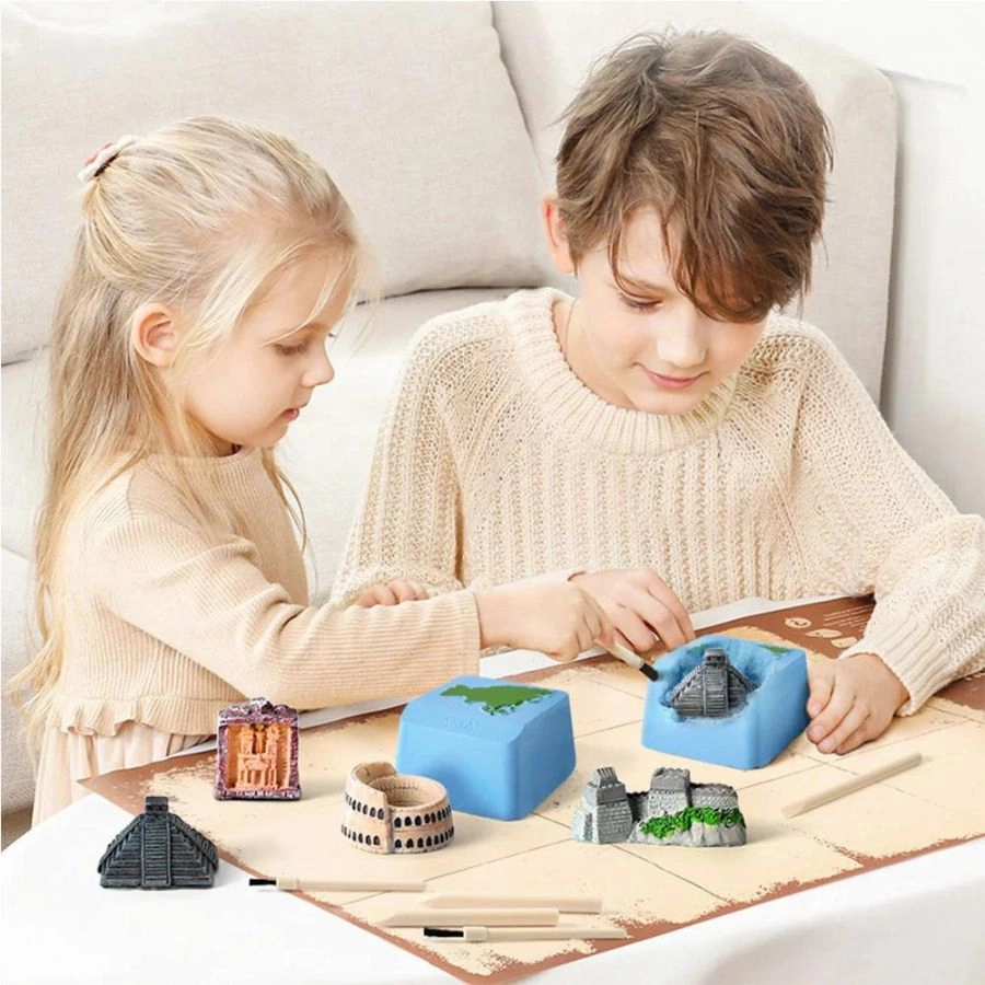 Johnco - 7 Wonders of the World Discoveries Dig Kit