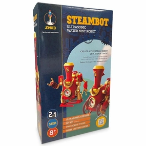 Johnco - Steambot 2-in-1 Ultrasonic Water Mist Robot
