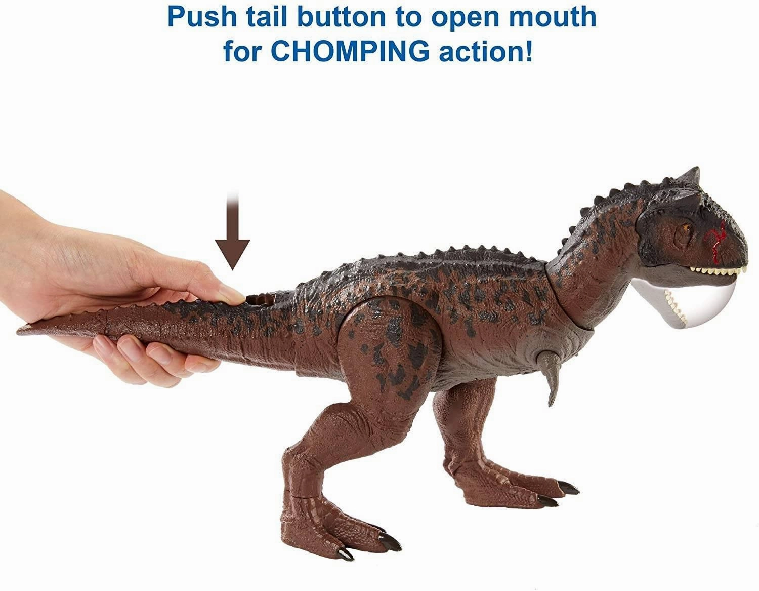 Jurassic World Camp Cretaceous Control 'N Conquer Carnotaurus Toro