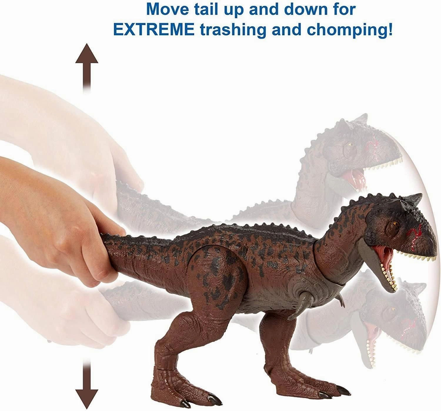 Jurassic World Camp Cretaceous Control 'N Conquer Carnotaurus Toro