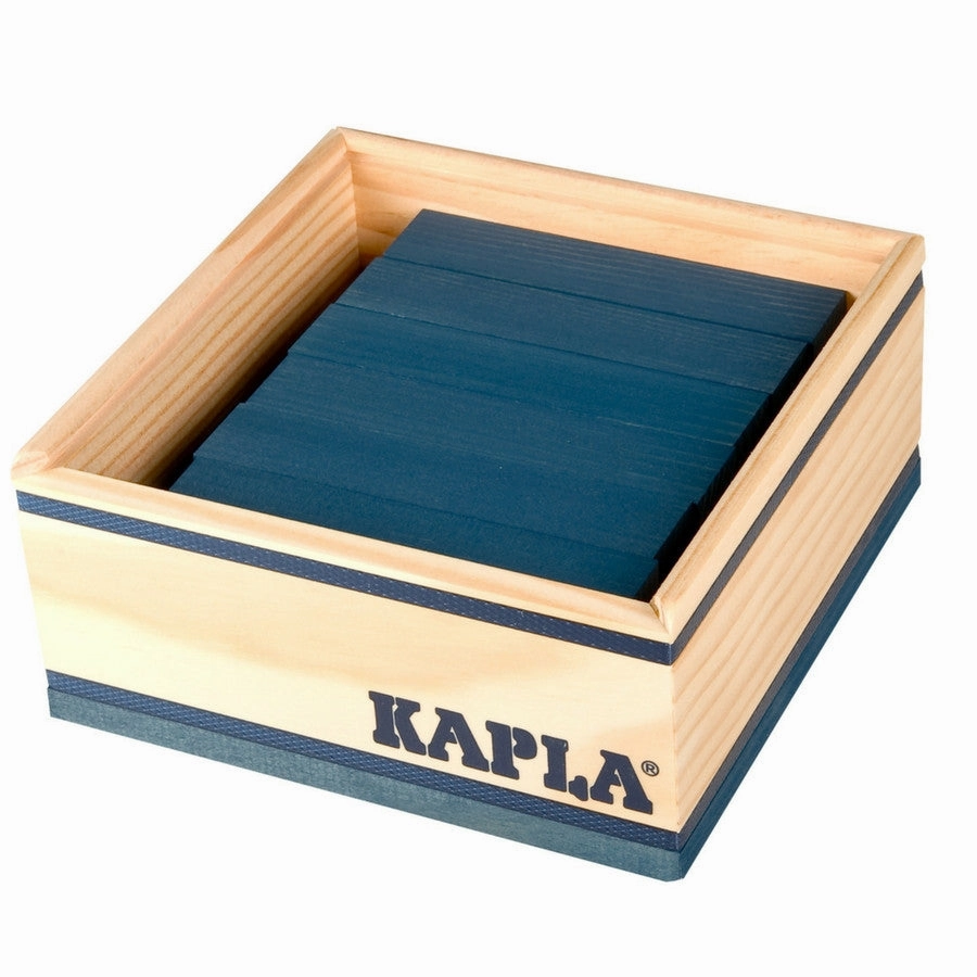Kapla - Colour Square 40 Piece Wooden Block Set (Assorted Colours)