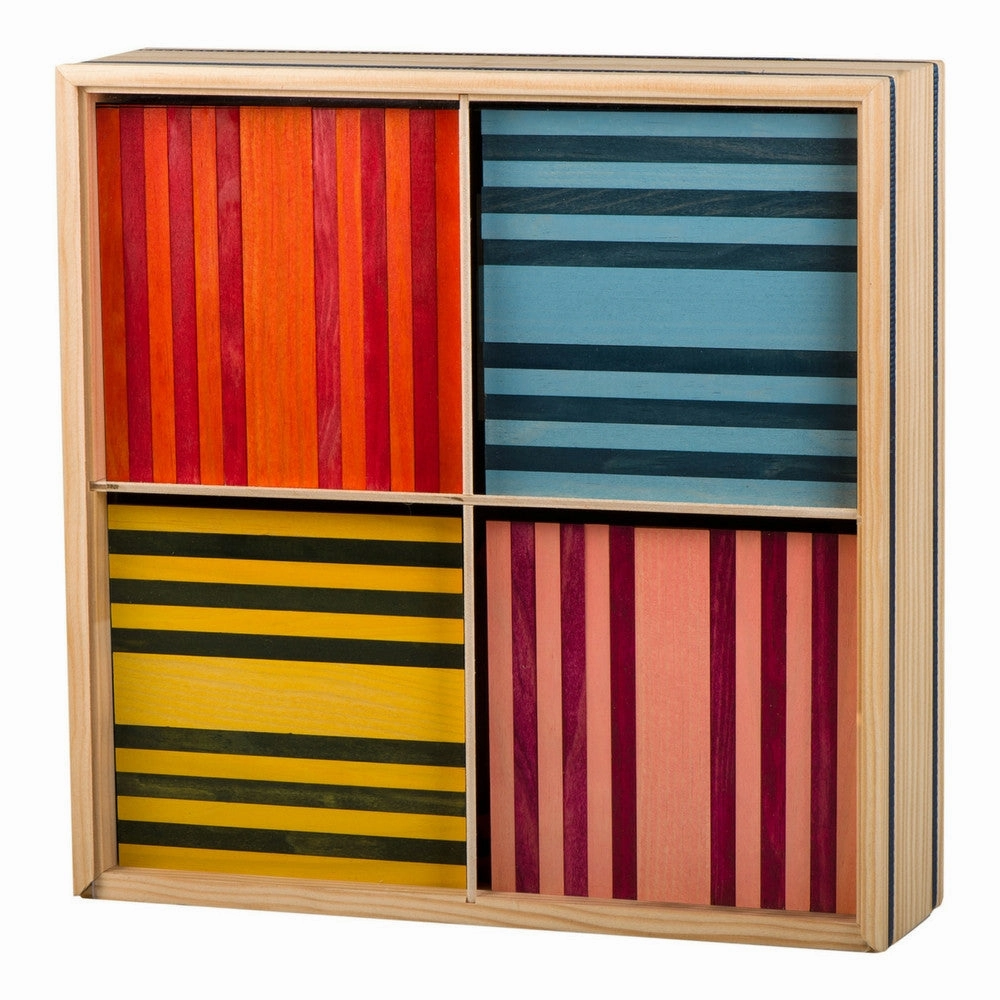 Kapla - Octocolour 100 Wooden Planks